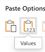 values-paste